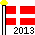 Danmark 2013 badge