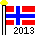 Norge 2013 badge