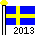 Sverige 2013 badge
