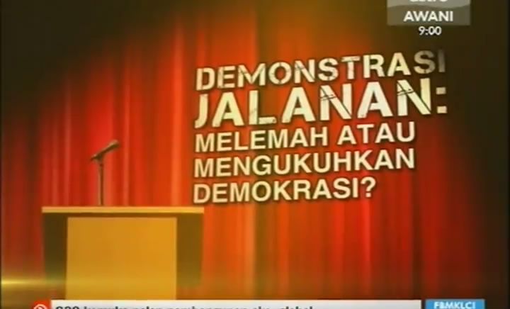 Debat Demonstrasi Jalanan Mengukuh atau Meruntuh Demokrasi (2012) SDTV