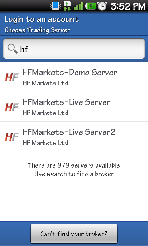 Handphone untuk trading forex