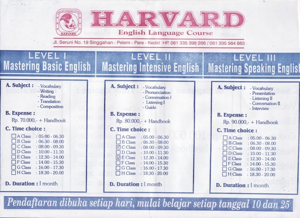 Harvard poker class