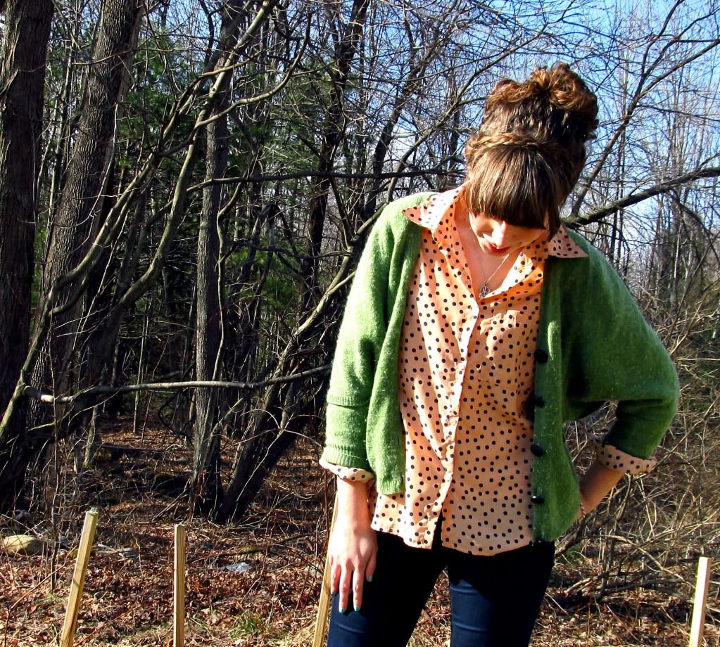 Moss and Polka Dots