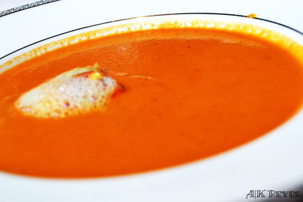 Tomato Bisque at Red Makati Shangri-La