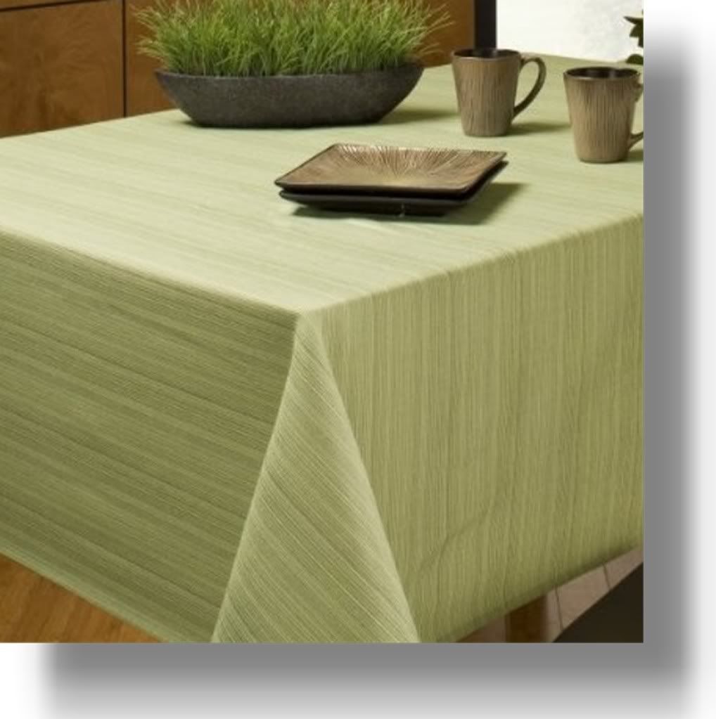 Benson Mills Flow Spillproof Fabric Tablecloth