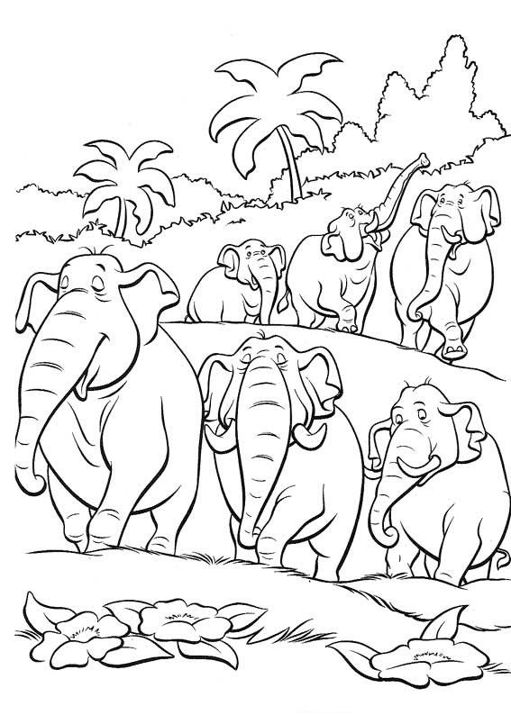 Colour Me Beautiful: The Jungle Book Colouring Pages