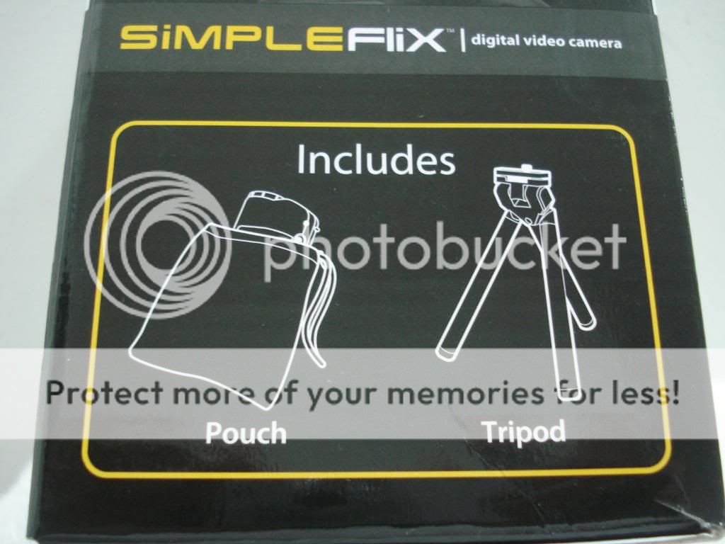 SLICK SIMPLEFLIX BLACK GIGITAL VIDEO CAMERA  