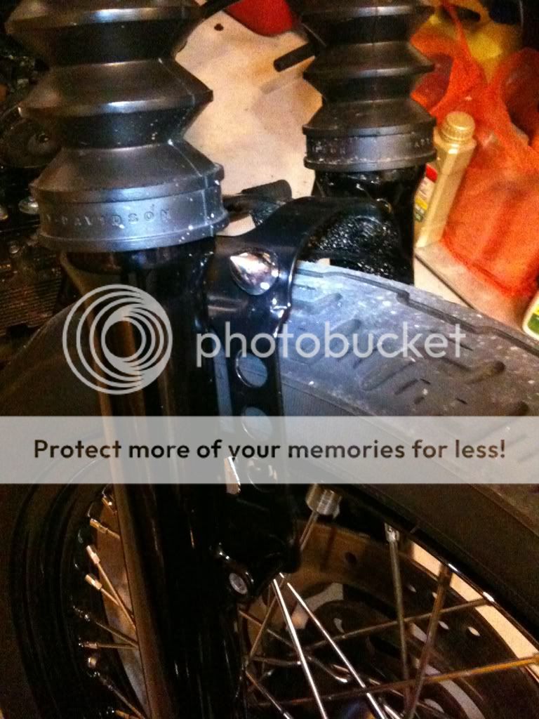 Homemade front fork brace for nightster Harley Davidson Forums
