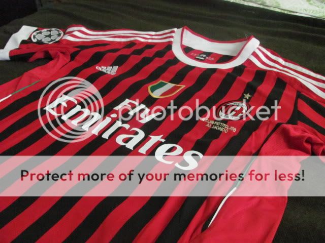 AC MILAN SOCCER JERSEY 11 IBRAHIMOVIC S M L XL  