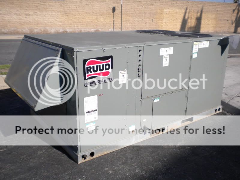 RUUD COMMERCIAL SERIES AIR CONDITIONING RLMB A090DL  