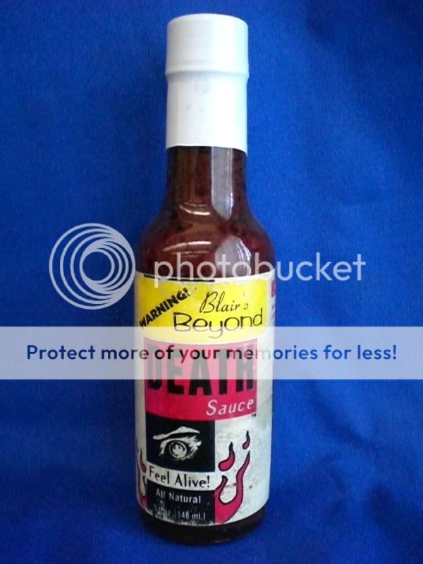 BLAIRS BEYOND DEATH HOT SAUCE, VERY OLD BOTTLE, VERY RARE  